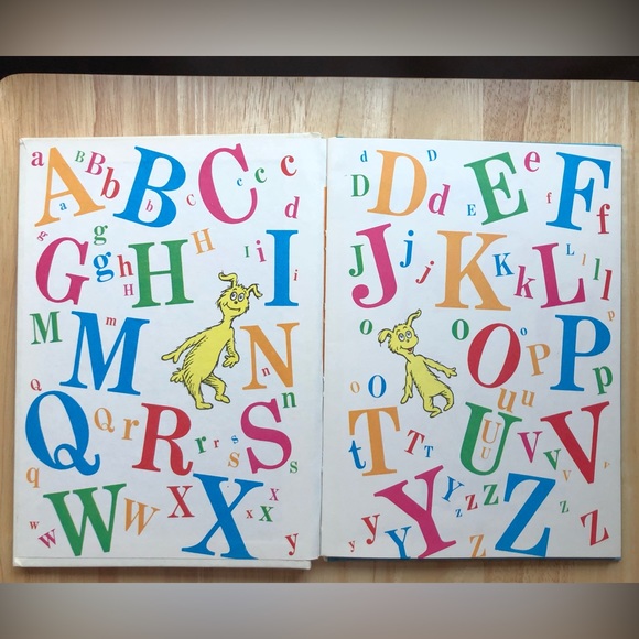 Vintage 1963 Beginner Books Dr. Seuss’s ABC Hardcover Childrens Book - Picture 2 of 12